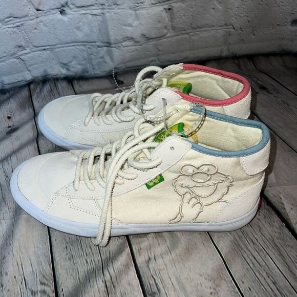 Vans Sesame Street The Lizzie Embroidered Characters Mens Size 8.5 - Picture 3 of 6